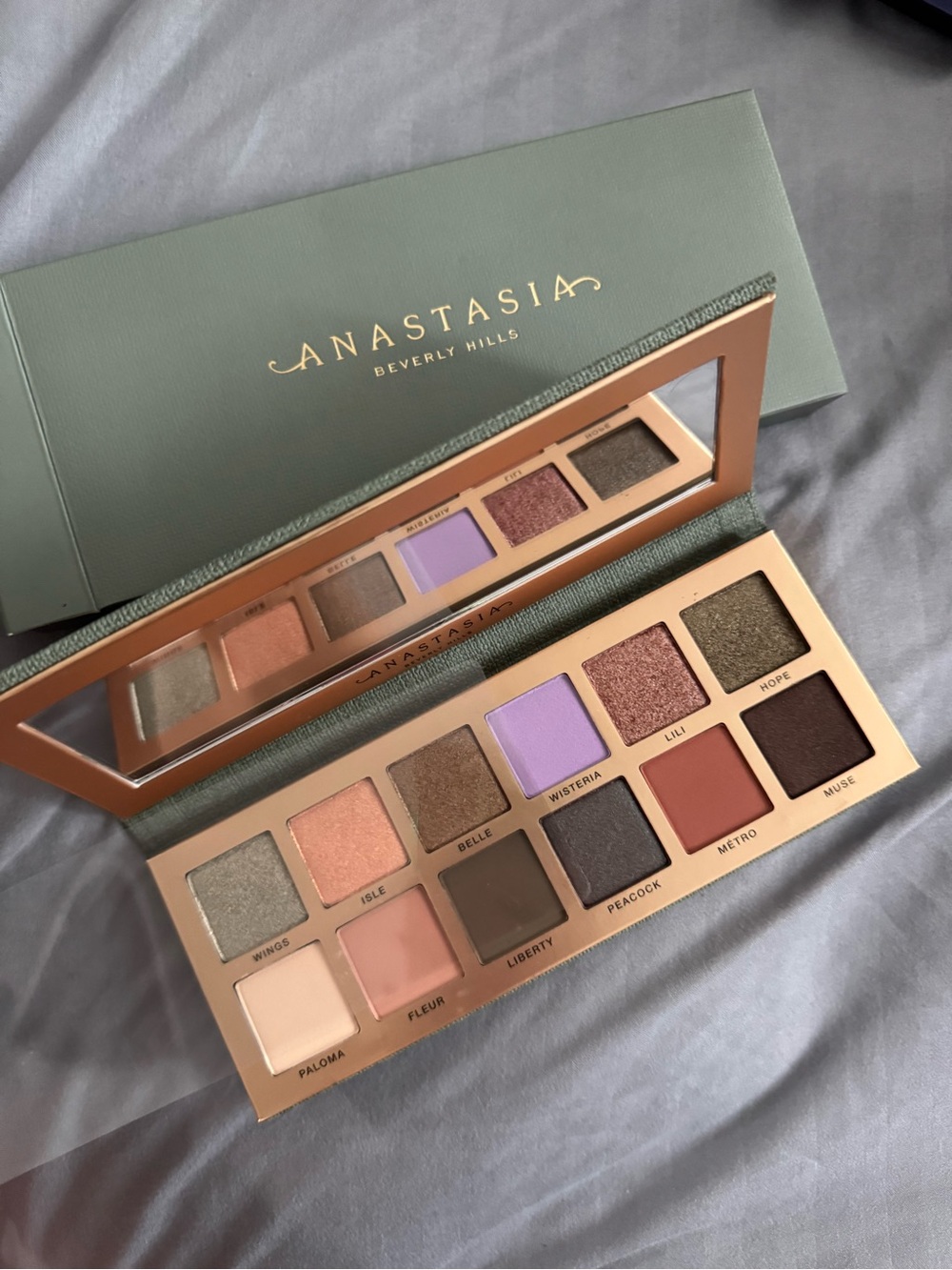 Anastasia Beverly Hills eyeshadow palette nouveau